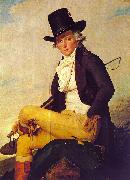 Jacques-Louis  David Monsieur Seriziat oil painting reproduction